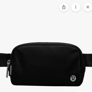 lululemon athletica Jet Black Belt Bag